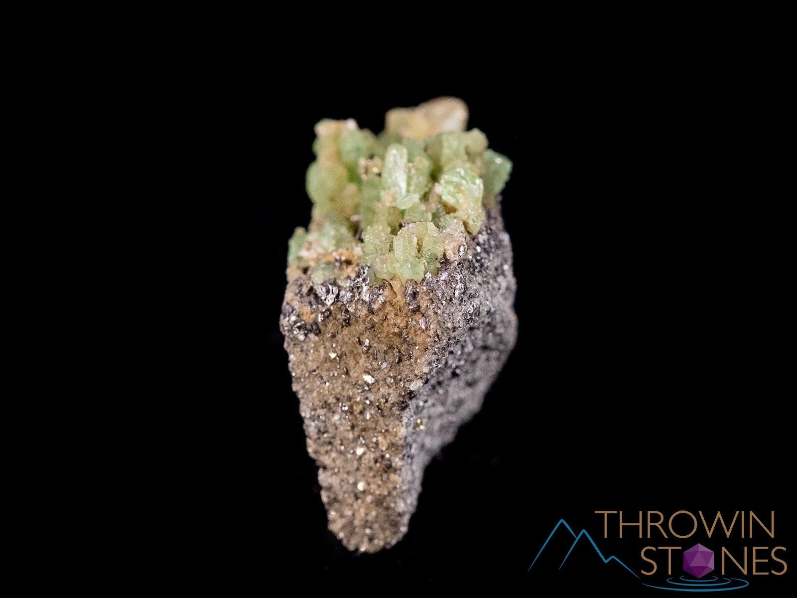 Natural Green Tsavorite Garnet Raw Crystal Cluster - Genuine Garnet Birthstone Specimen for Jewelry Making, Healing Crystals & Mineral Collection (40020) - Perfect for Meditation, Energy Work & Home Decor