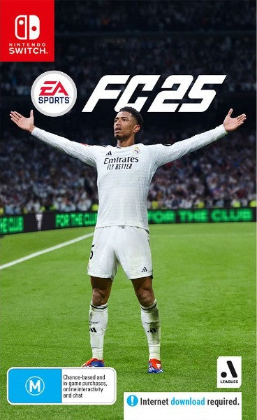 EA SPORTS FC 25 for Nintendo Switch - Official Soccer Video Game | Play Anytime, Anywhere | Perfect for Home Entertainment & Travel Gaming