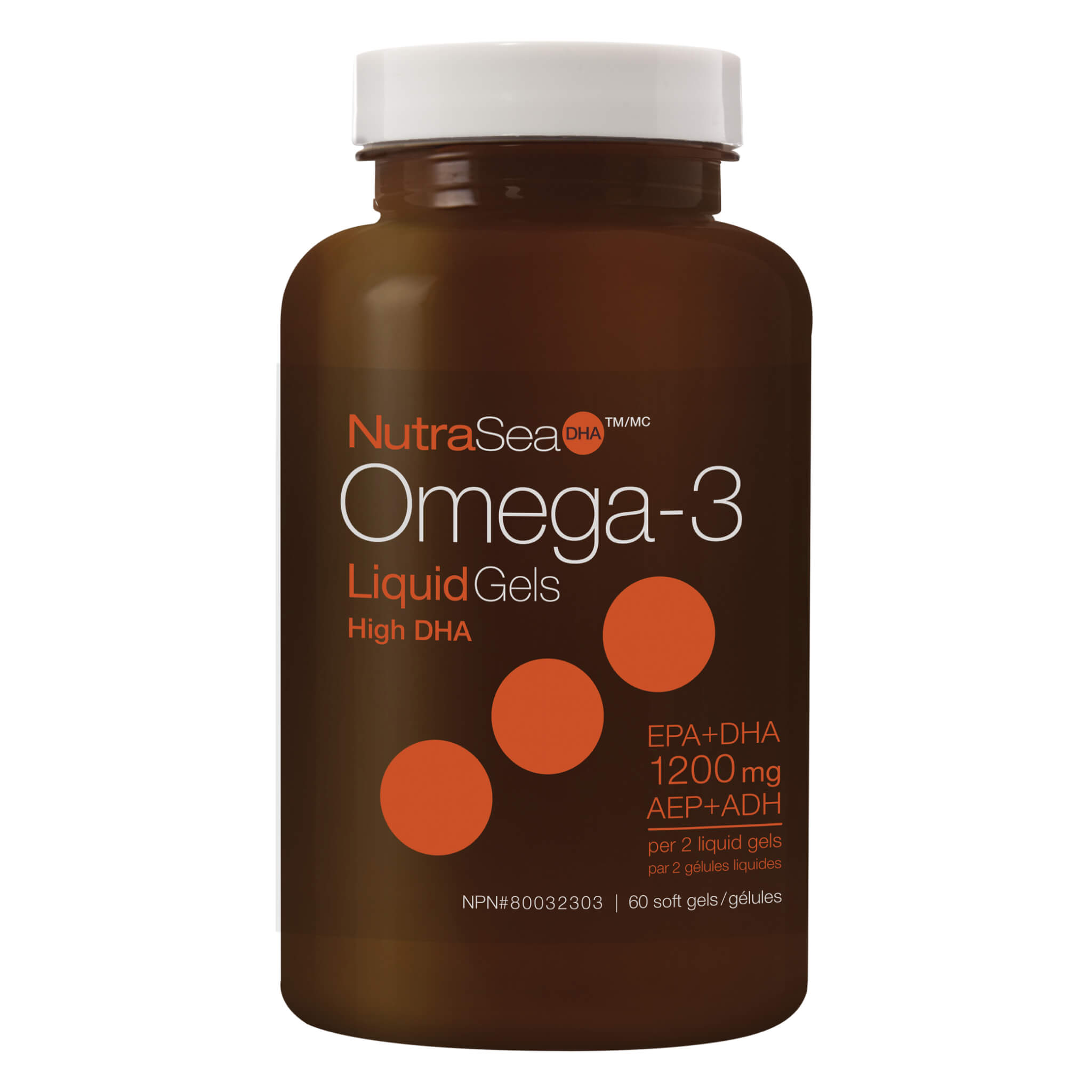 NutraSea DHA (Squid) High DHA Omega-3 Liquid Softgels - Fresh Mint Flavor | Supports Brain, Heart & Eye Health | Perfect for Adults & Kids Daily Supplement