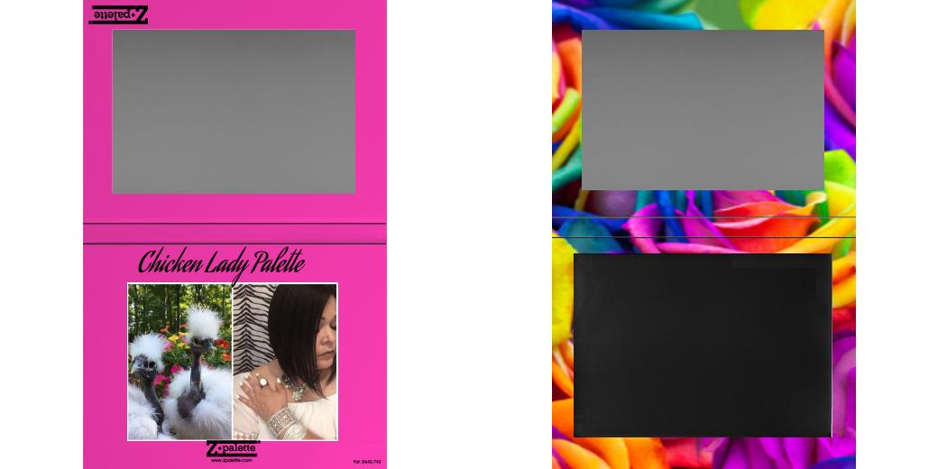 Custom Extra Large Z Palette - Magnetic Makeup Palette for Eyeshadows & Blush - Perfect for Travel & Professional Makeup Artists