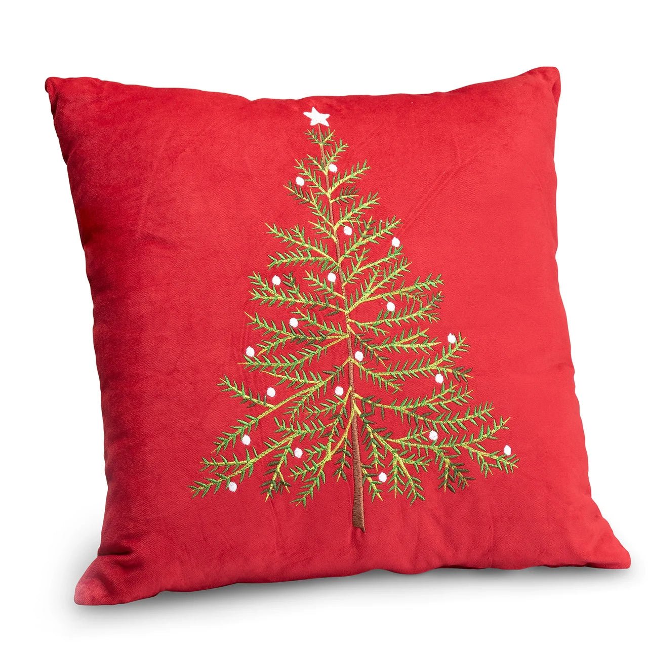 Luxury Red Velvet Pillow - Soft Decorative Throw Pillow for Couch, Bed & Sofa - Perfect for Living Room, Bedroom & Home Decor