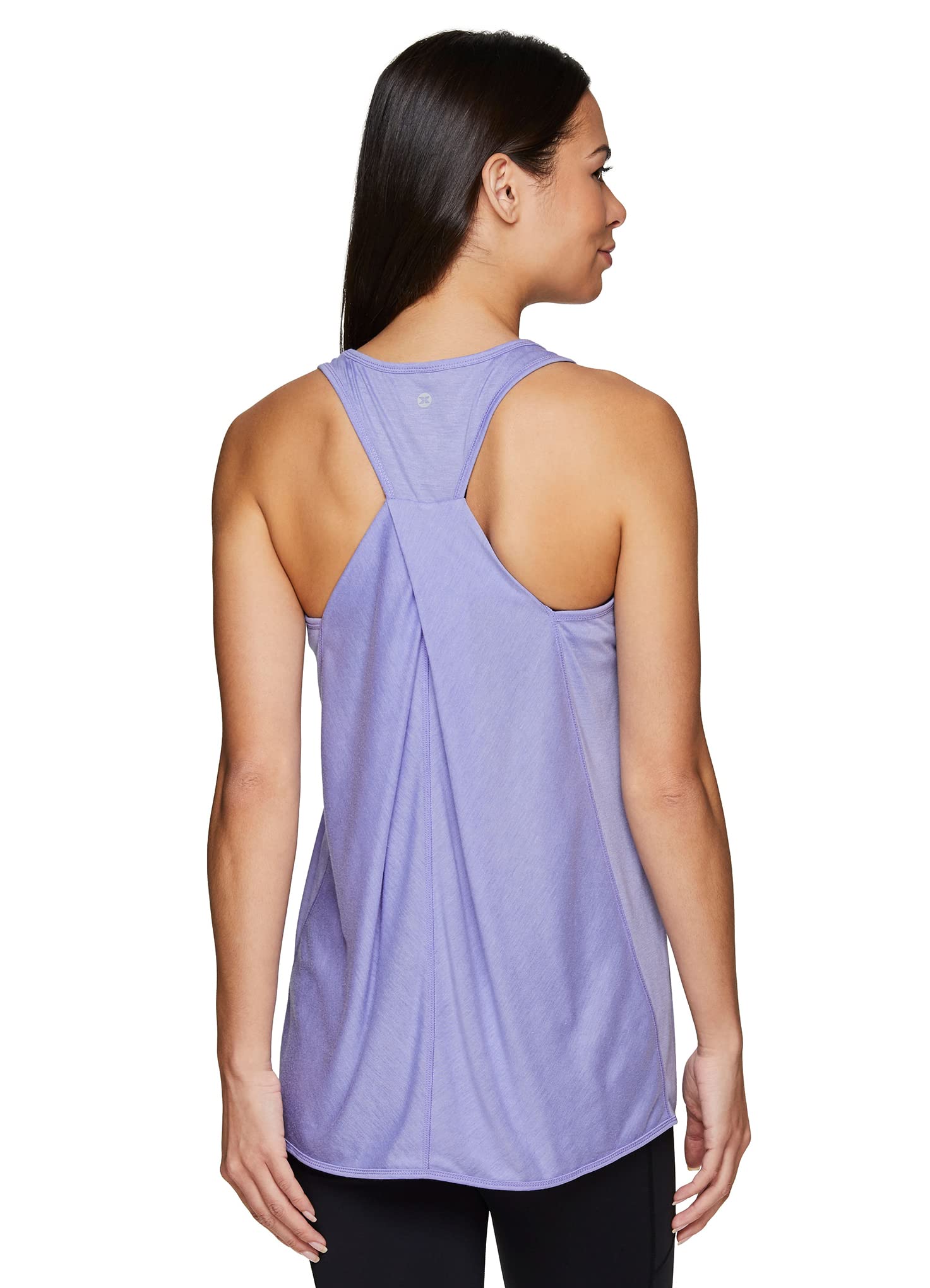 RBX Active Women's Flowy Yoga Tank Top with Back Detail - Breathable Workout Shirt for Yoga, Gym & Running | Comfortable Athletic Wear for Women
