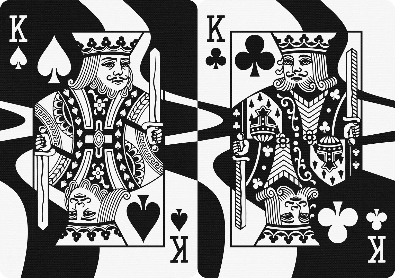 Premium Wavy Playing Cards - Unique Design for Poker, Magic Tricks & Card Games | Perfect for Parties, Family Gatherings & Game Nights