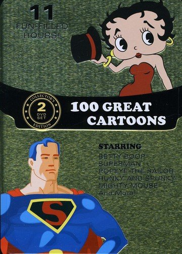 100 Great Cartoons - Classic & Funny Animated Shorts for Kids, Adults & Family Movie Nights | Perfect for Birthday Parties, Classroom Rewards & Relaxation