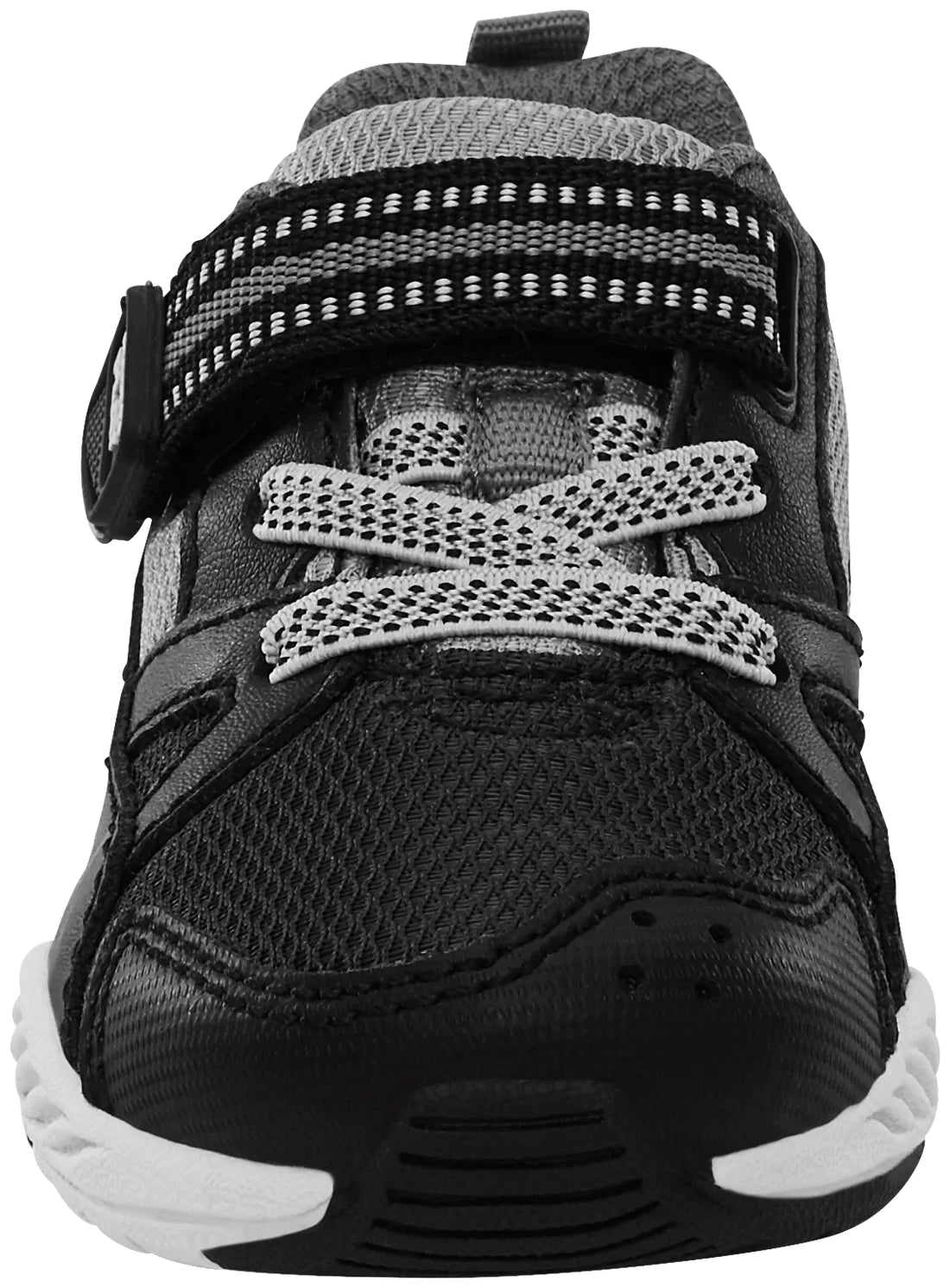 Stride Rite Black M2P Journey 2 Kids' Sneakers - Comfortable Walking Shoes for Boys & Girls - Perfect for School, Play & Everyday Wear