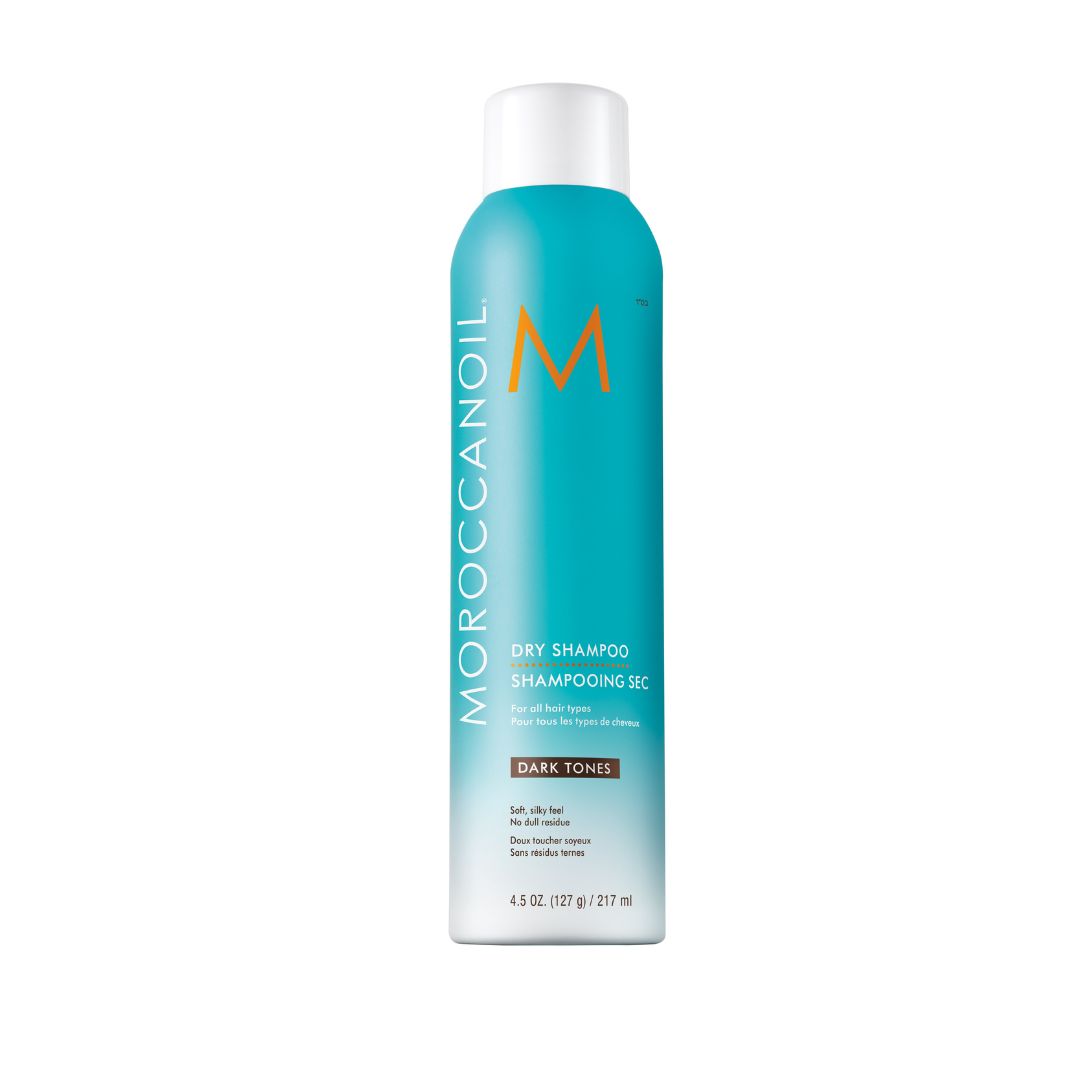 Moroccanoil Dry Shampoo for Dark Hair - 7.3oz (217ml) - Volumizing & Refreshing Hair Care for Brunettes - Perfect for Travel, Gym & On-The-Go Styling
