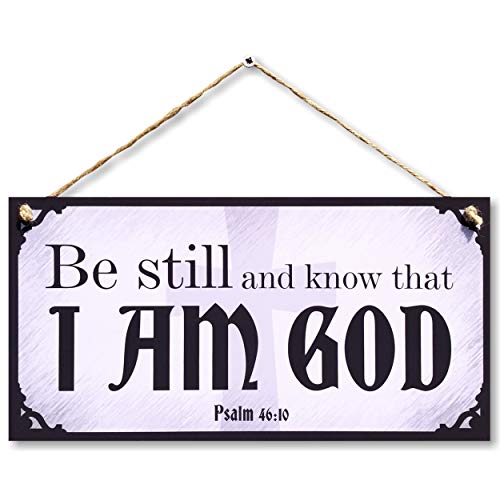 Be still and know that I am God