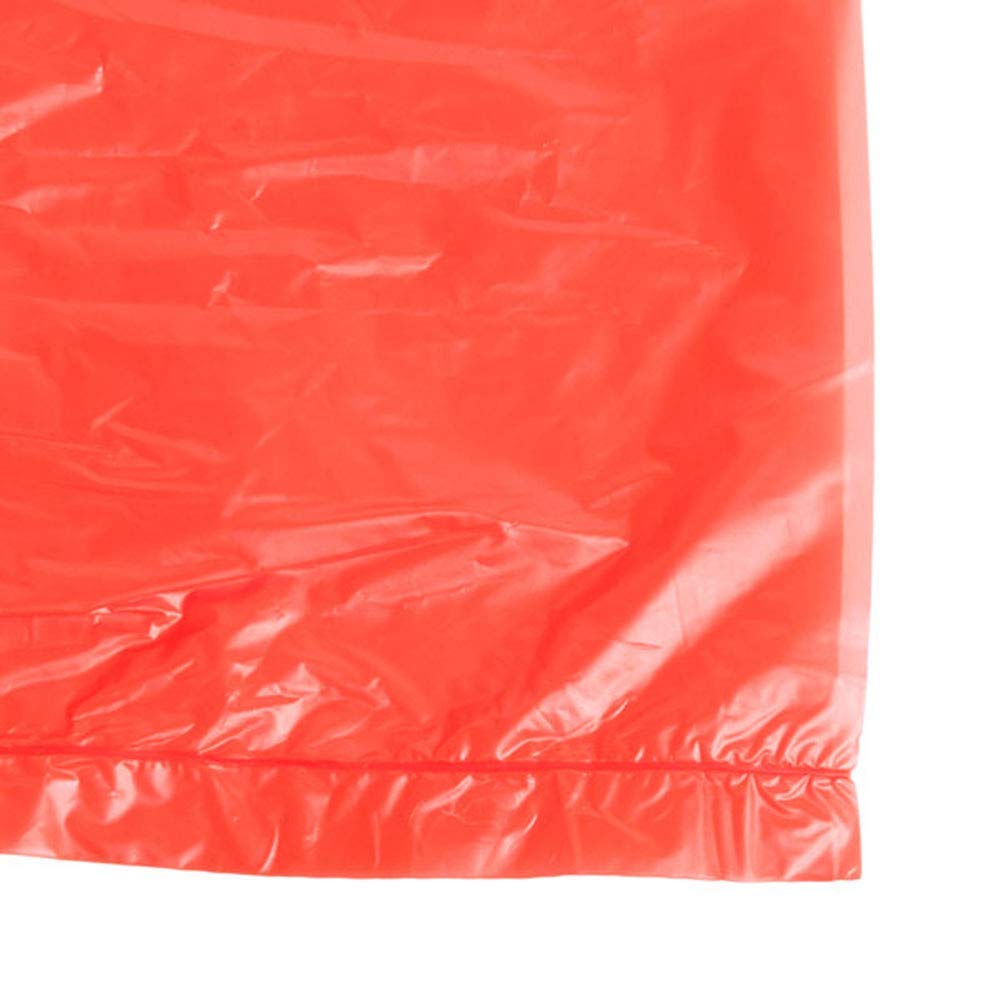 APQ 1000 Pack Orange T-Shirt Bags 12x8x24 Inches - Ultra Thin 0.65 Mil Polyethylene Grocery Bags with Handles for Retail Stores, Restaurants & Supermarkets - Perfect for Shopping, Takeout & Lightweight Carry-Out Needs