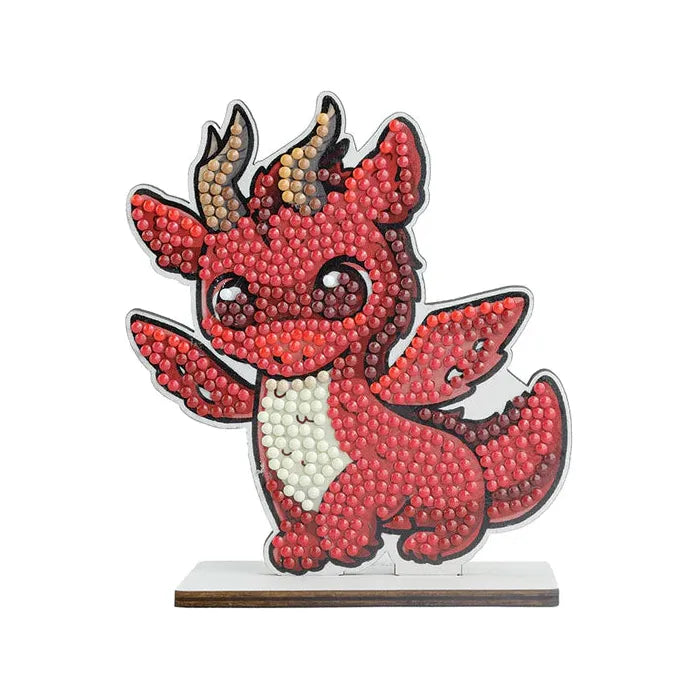 Crystal Art Fantasy Buddies - Handmade Crystal Figurines for Collectors & Home Decor | Perfect for Gifts, Meditation Spaces & Office Desk Decorations