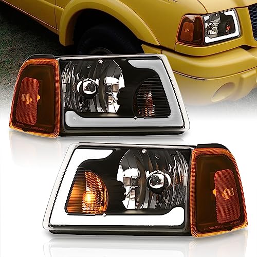 Black Housing / Amber Reflector