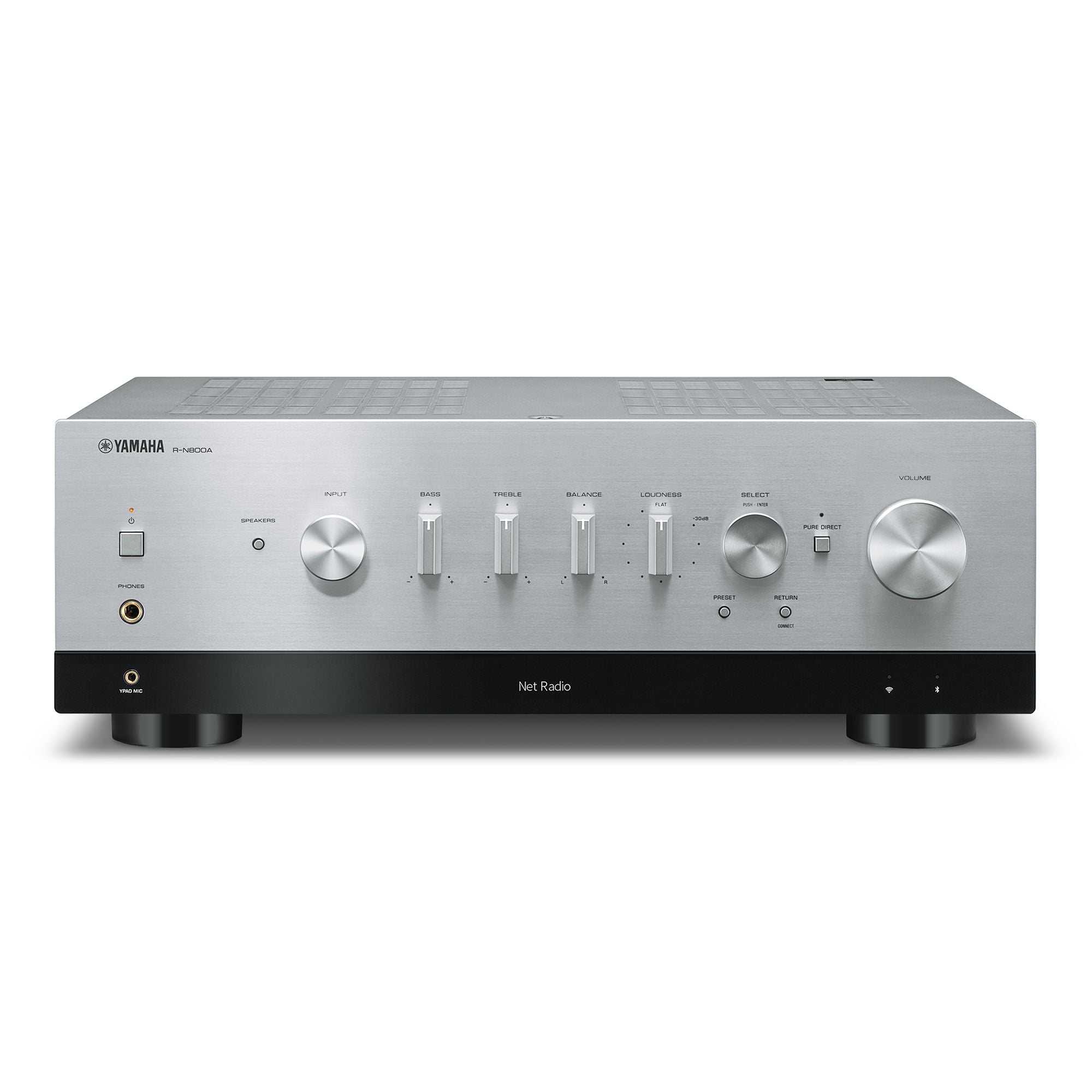Yamaha R-N800A Stereo Network Receiver - Hi-Fi Audio Amplifier with Bluetooth, Wi-Fi & Streaming for Home Theater & Music Listening
