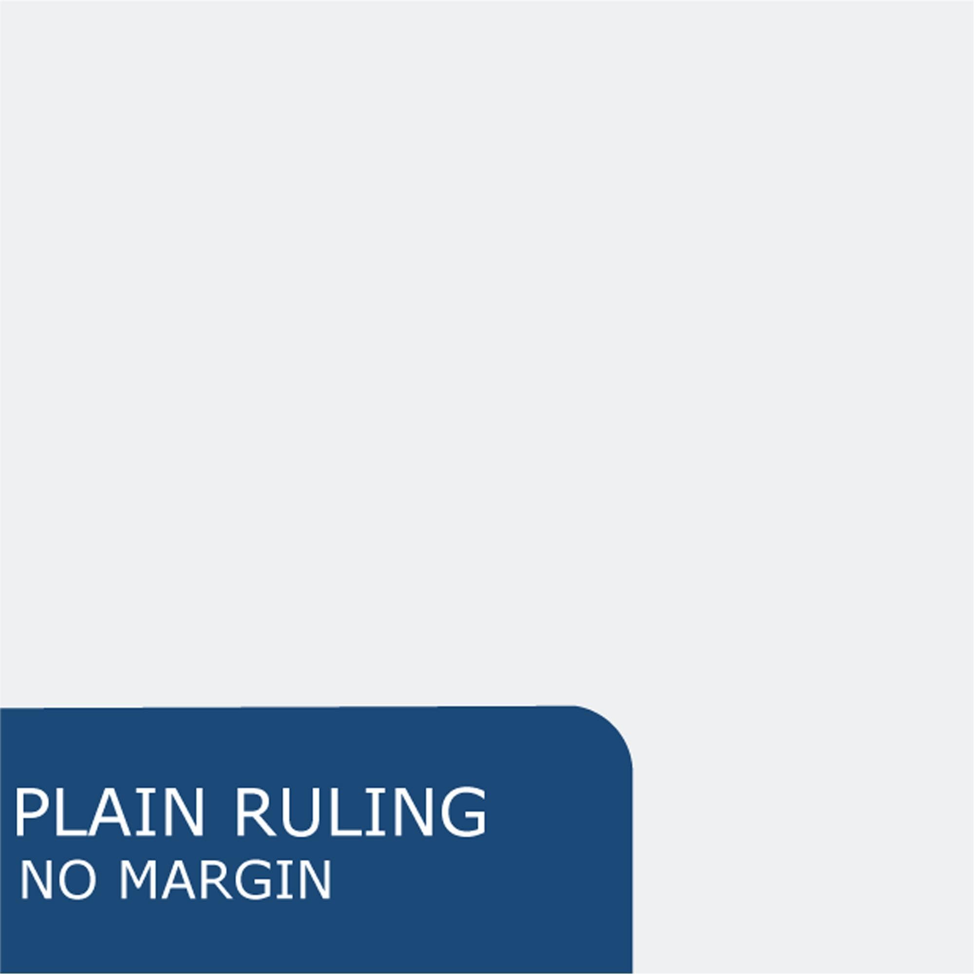 Roaring Spring Signature Composition Notebooks - 80 Sheets Unruled Blank Premium 20# White Paper, Oversized 10.25