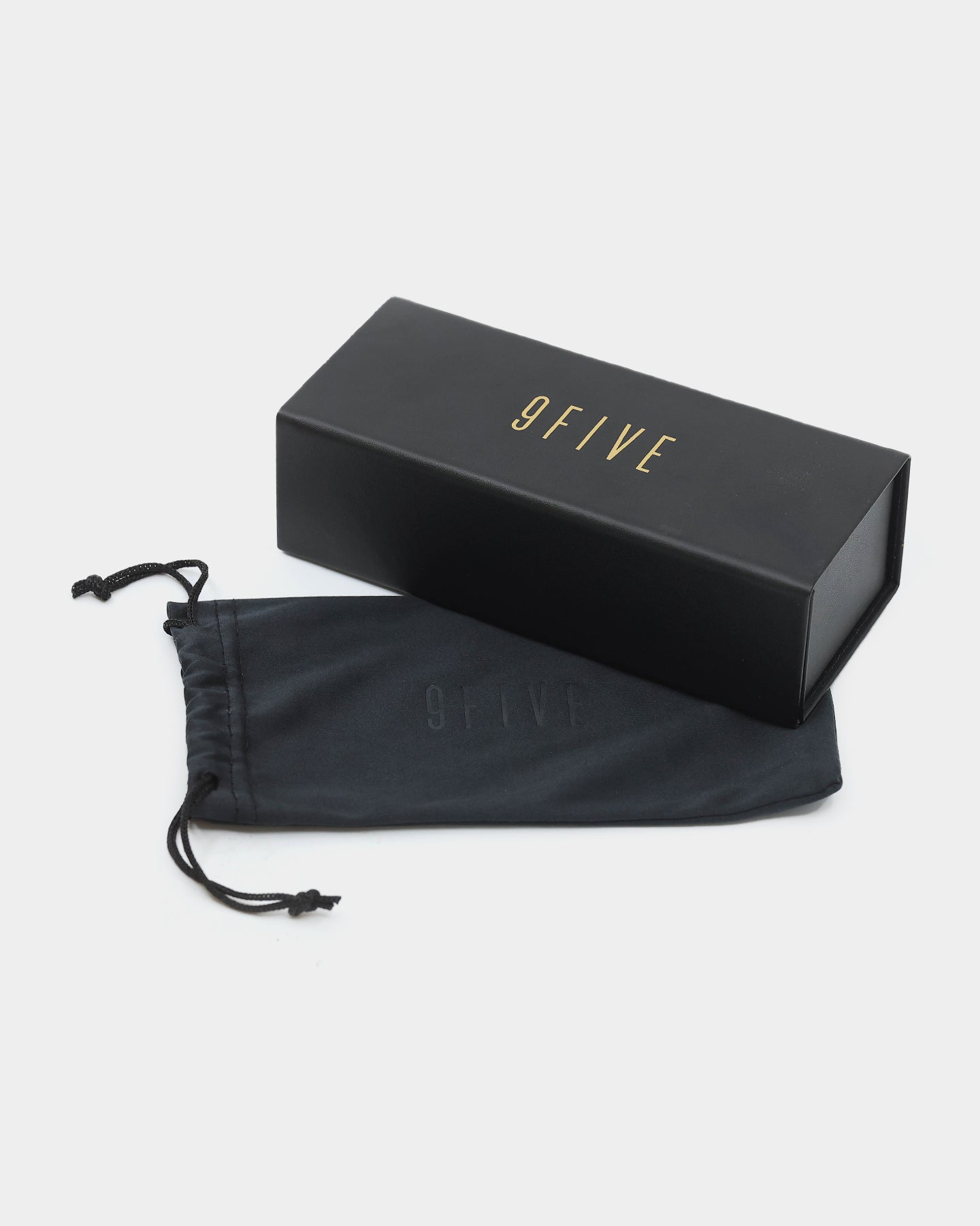9FIVE Men's Clarity Gradient Sunglasses Black/Gold - Polarized UV Protection Aviator Style for Driving, Beach & Outdoor Activities