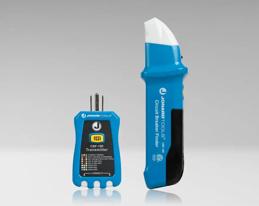 Jonard Tools CBF 100 Circuit Breaker Finder with GFCI Tester - Professional Electrical Tester for Home & Commercial Use | Identify Breakers, Test GFCI Outlets, Electrical Safety Inspection