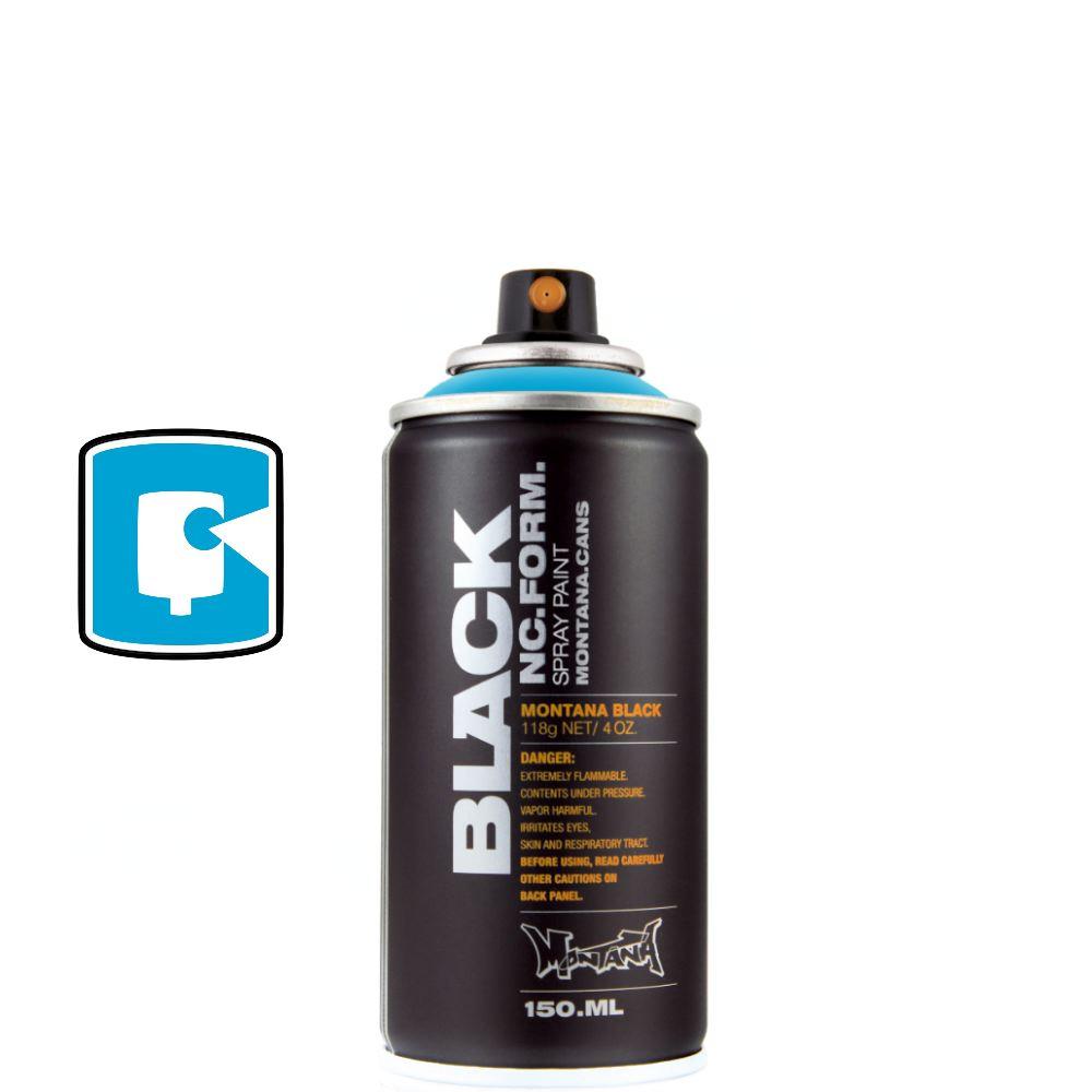 Montana Black Spray Paint - 150ML Light Blue | Premium Graffiti & Art Supplies for Walls, Canvas & DIY Projects