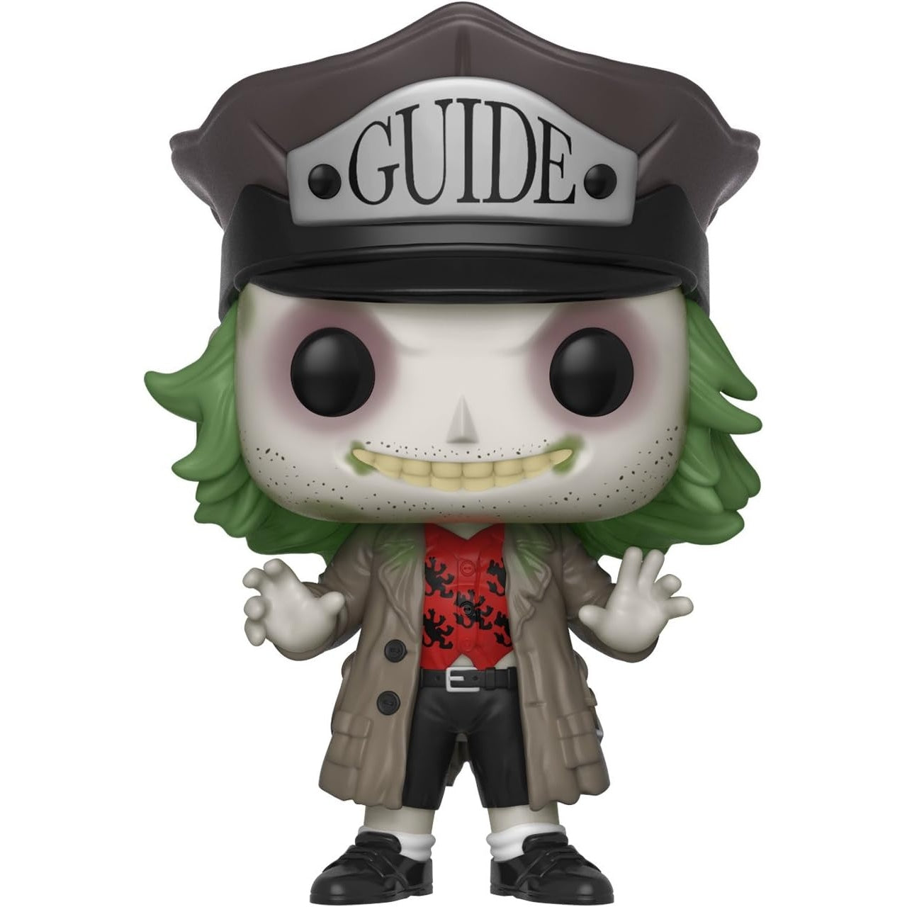Beetlejuice Costume with Guide Hat - Official Movie Replica for Halloween & Cosplay - Perfect for Costume Parties, Comic Con, and Themed Events