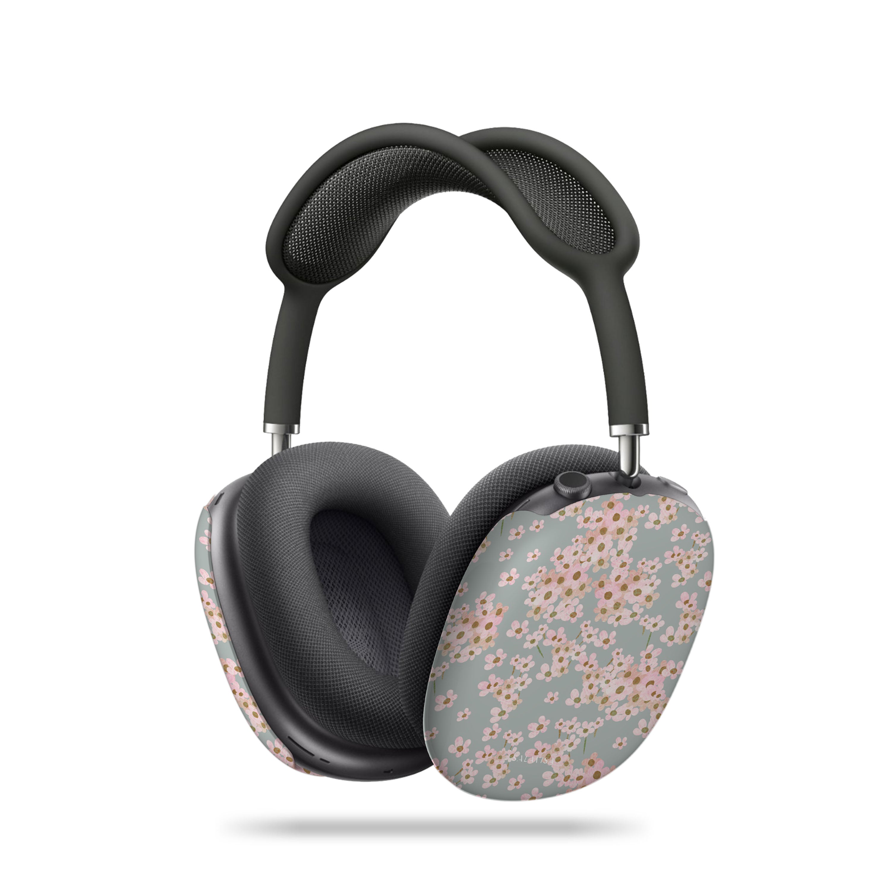 Premium AirPods Max Protective Case - Vintage Floral Design, Soft Cushioned Cover for Apple AirPods Max Headphones - Perfect for Travel, Workout & Daily Commute