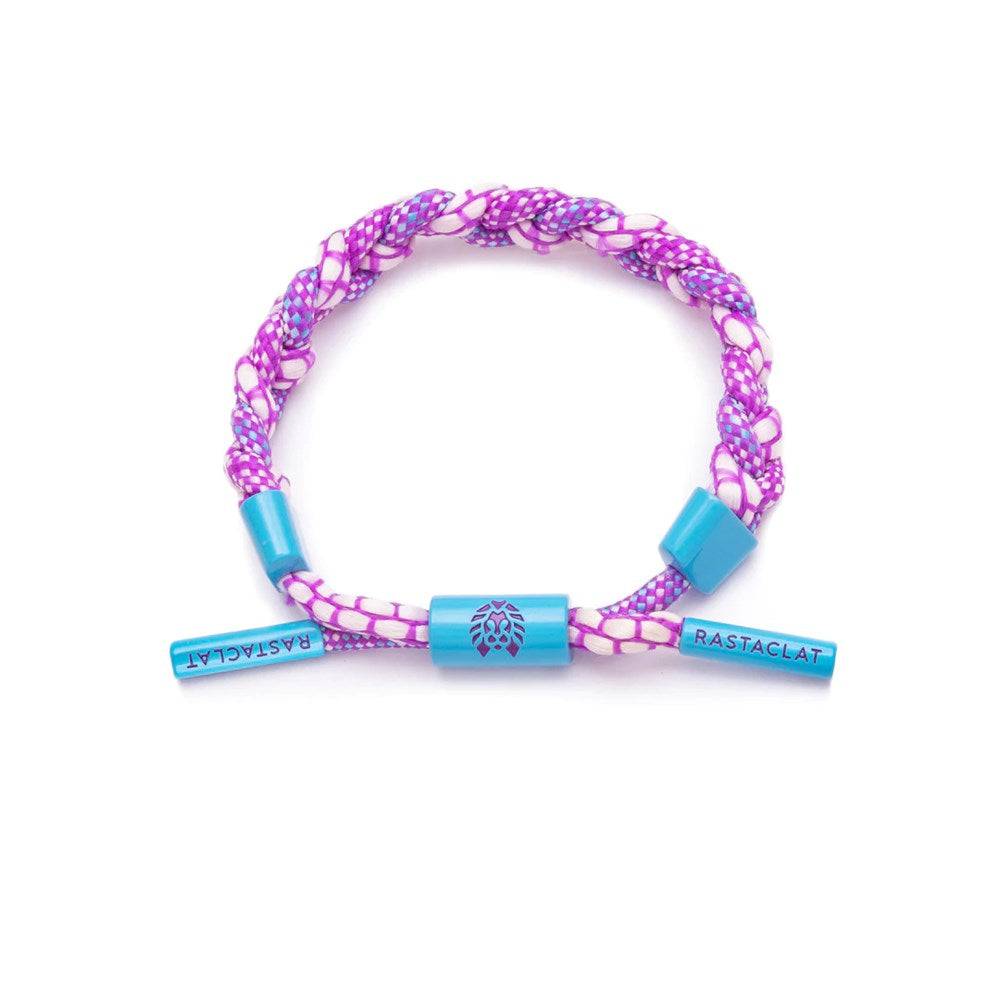Rastaclat Plum Punch Bracelet - Adjustable S/M Size for Men & Women - Perfect for Gym, Running, and Everyday Wear