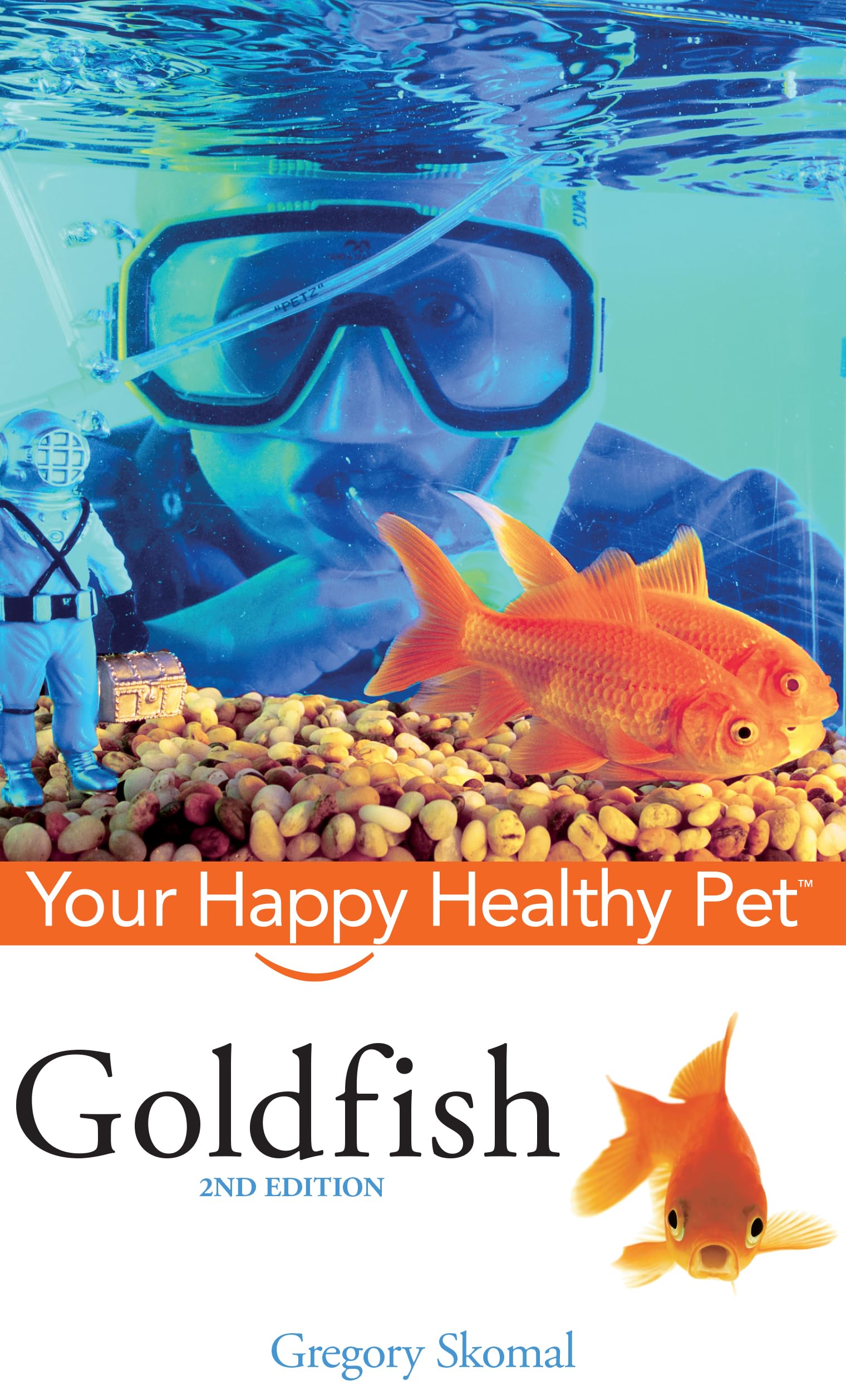 Happy Healthy Goldfish Pet for Home Aquariums