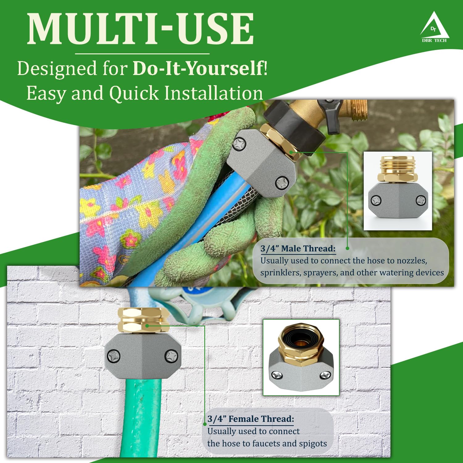 Garden Hose Repair Kit 3/4