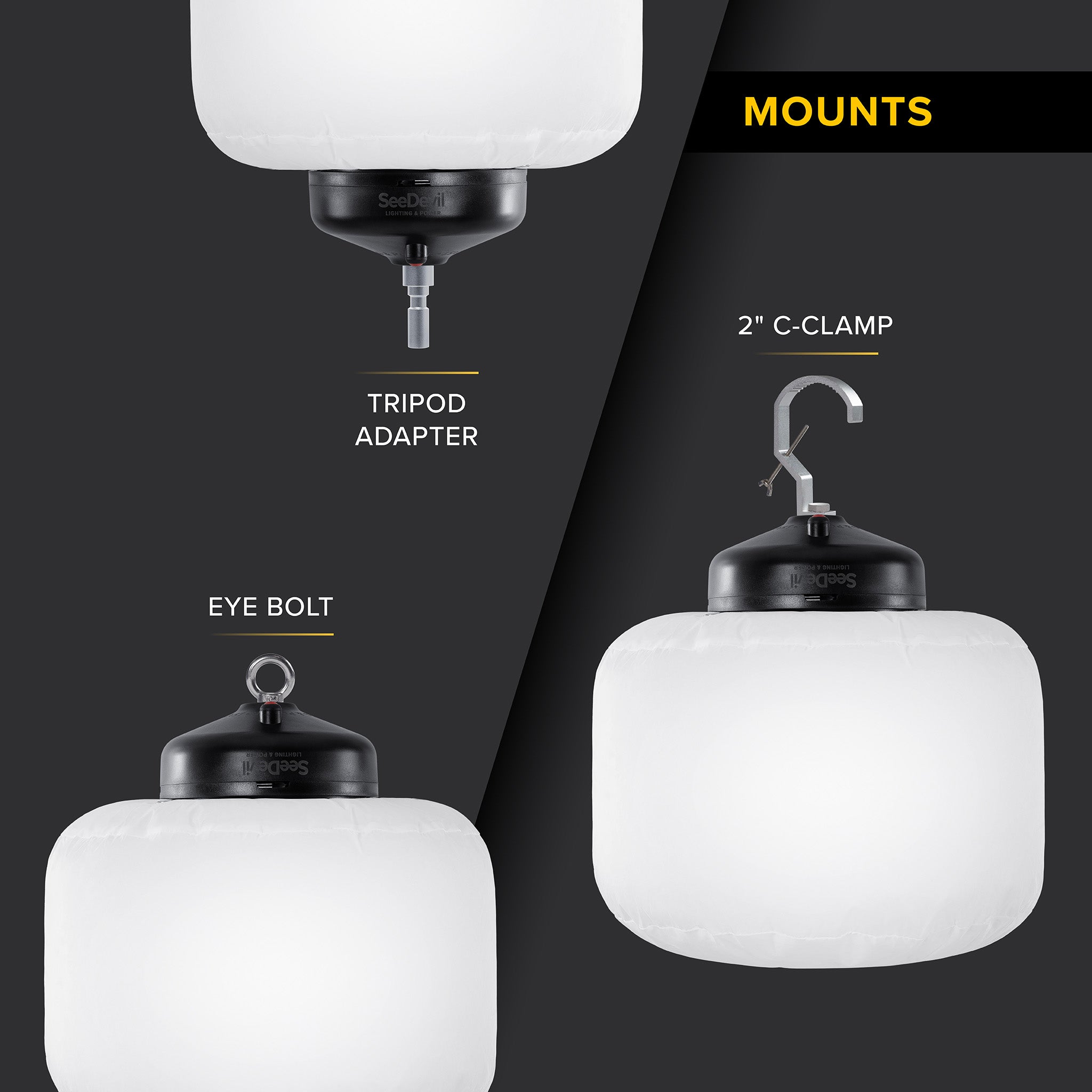 G3 150 Watt Balloon Light Fixture - Outdoor Commercial Lighting for Parking Lots, Stadiums & Warehouses