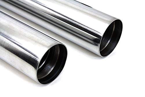 FXD Hard Chrome 49mm Fork Tube Set - High Performance Motorcycle Suspension Upgrade for Harley Davidson, Cruisers & Choppers | Perfect for Off-Road, Street Riding & Custom Builds