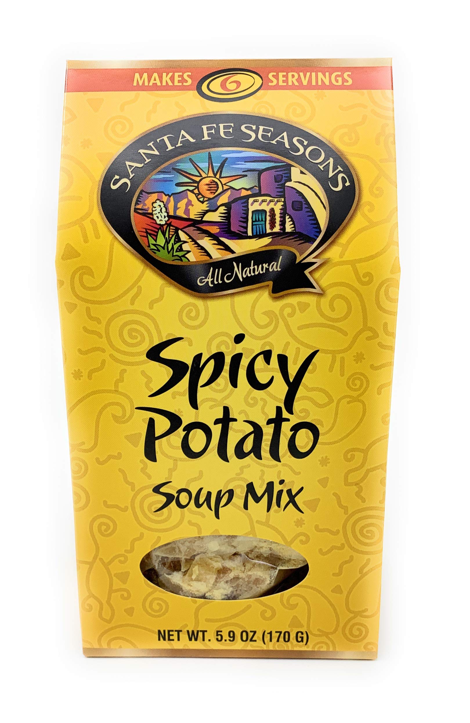 Spicy Potato Soup Mix - Instant & Easy Homemade Soup - Perfect for Cold Weather, Quick Meals & Comfort Food Lovers
