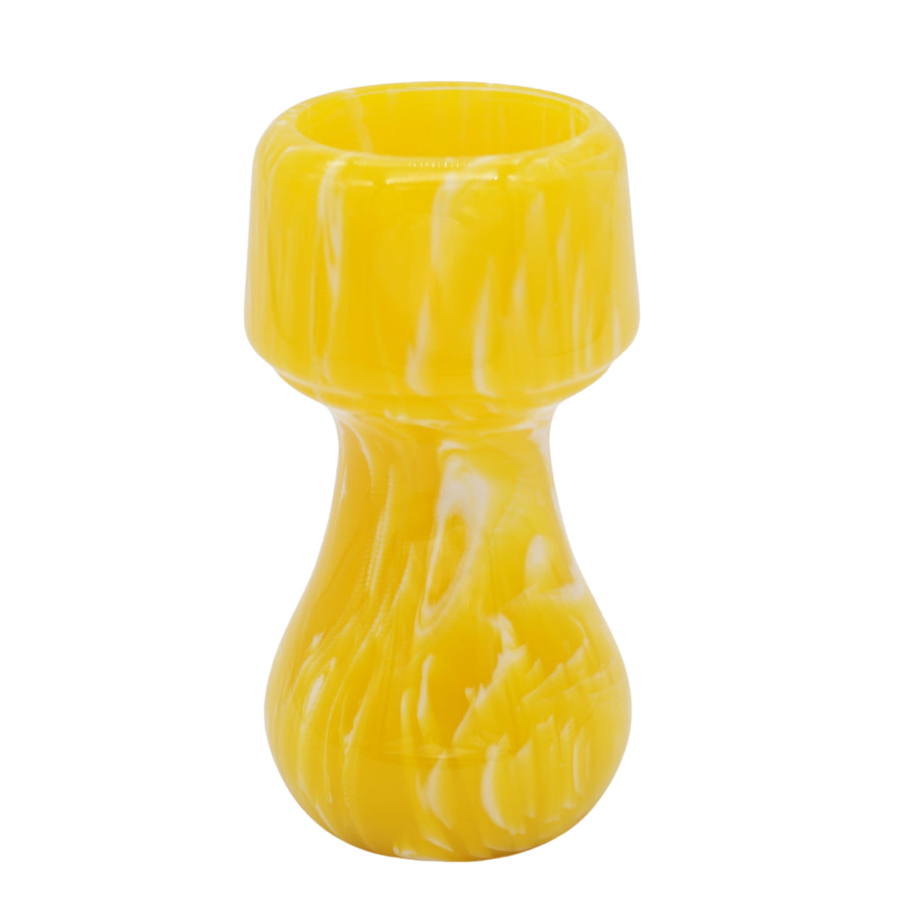 Premium Lemon Drop Handcrafted Shaving Brush Handle for 24mm & 26mm Knots - Perfect for Wet Shaving, Grooming Kits & Luxury Bathroom Essentials