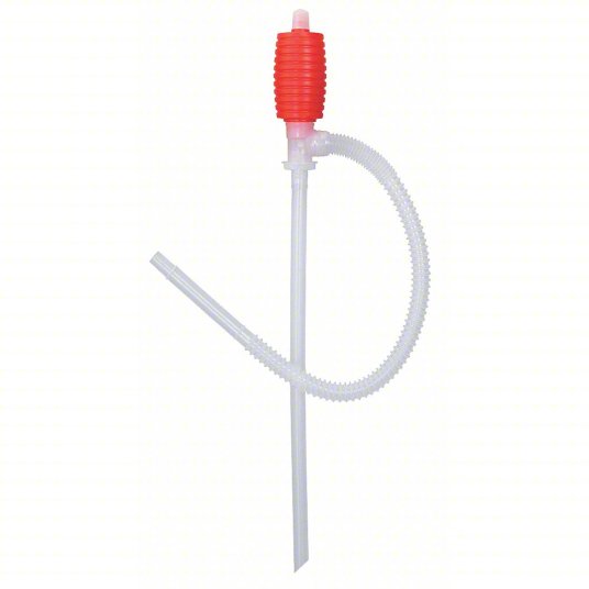 High-Quality Polyethylene Syphon Drum Pump for 15-55 Gallon Containers - Ideal for Chemical Transfer, Fuel Dispensing & Industrial Use (1/ea)