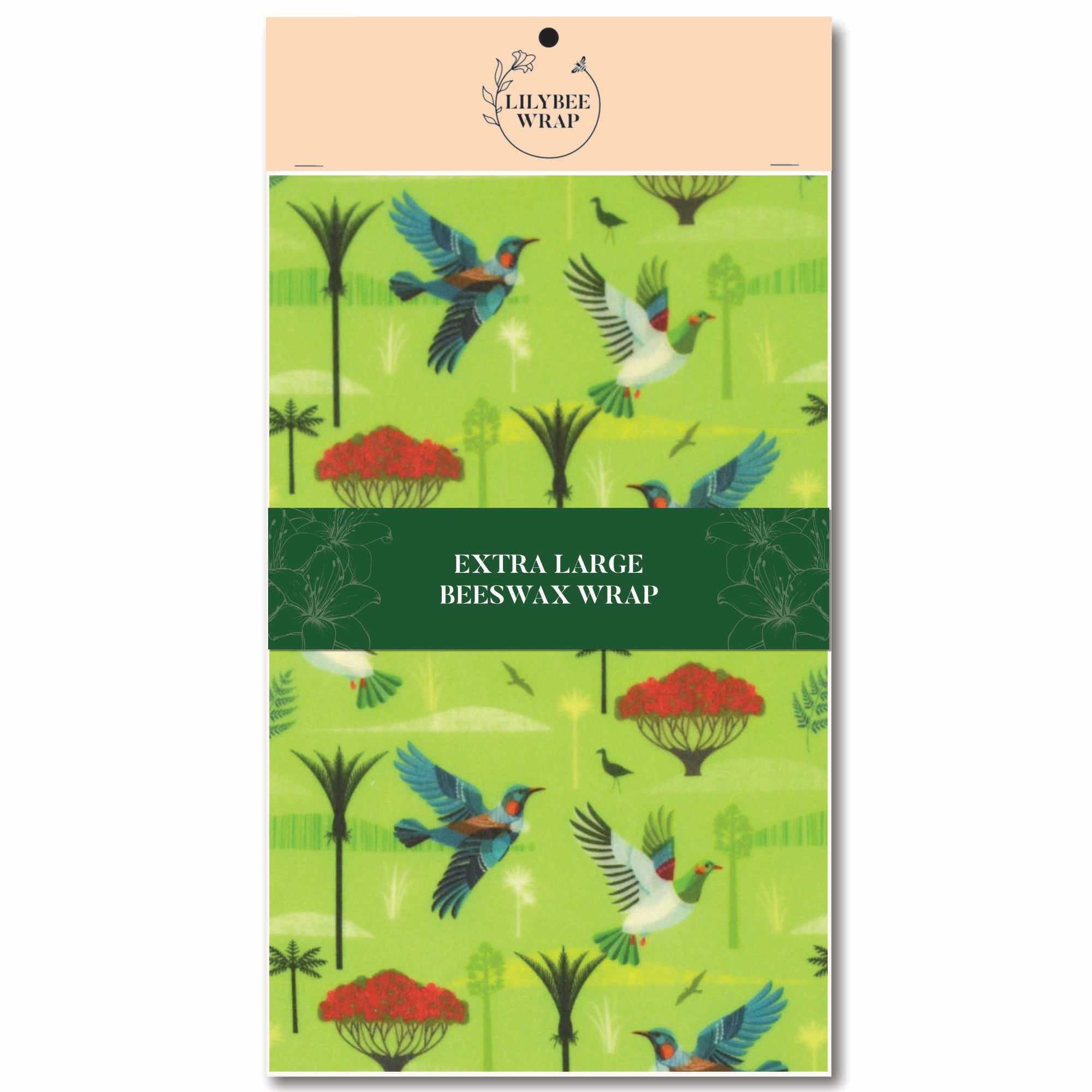 Eco-Friendly Flight Path XL Beeswax Wrap - Reusable Food Storage for Sandwiches, Fruits & Cheese - Sustainable Kitchen Wrap for Picnics & Lunch Boxes