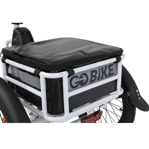 Go Bike TRIO Crossover Lightweight Foldable Electric Tricycle for Adults - 250W Motor, 20MPH, 30-50 Mile Range - Perfect for Commuting, Urban Travel & Senior Mobility