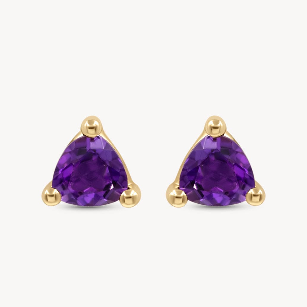 Birthstone Stud Earrings - Genuine Gemstone Jewelry for Women & Girls | Perfect for Gifts, Birthdays & Special Occasions
