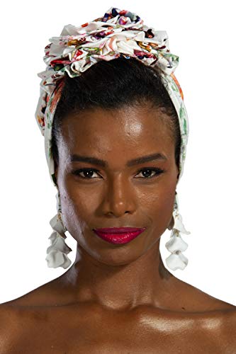 Stylish Cotton Turban Head Wrap for Women - Soft & Breathable Hair Scarf - Perfect for Yoga, Beach, or Everyday Fashion Accessory
