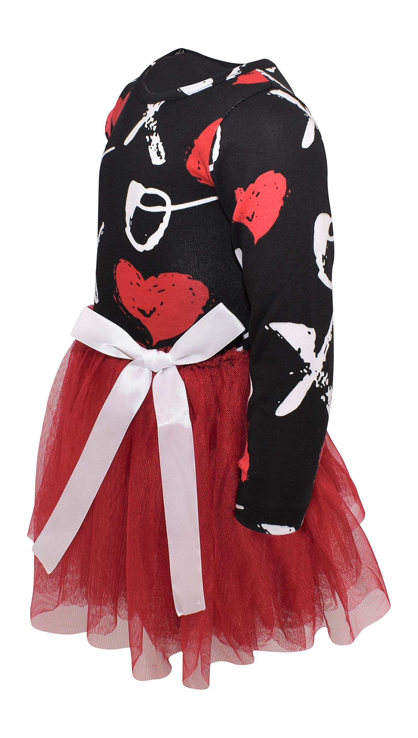 Girls Long Sleeve Tulle Tutu Dresses for Kids & Toddlers - Elegant Party, Birthday, Photo Shoot & Special Occasion Outfits