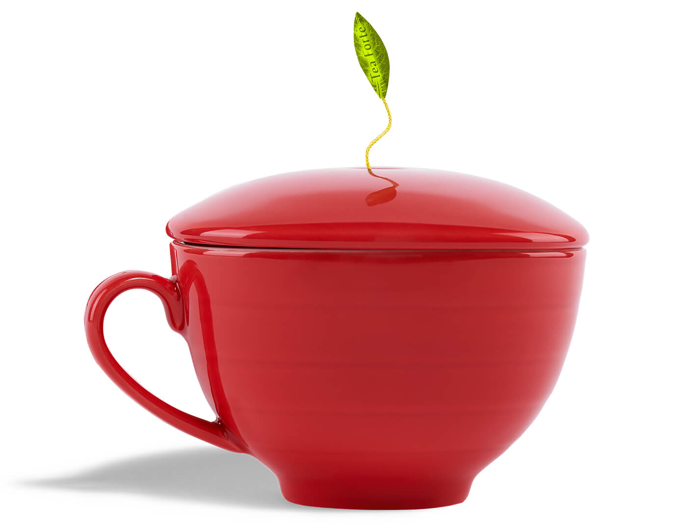 Premium Ruby Red Café Cup - Elegant Coffee Mug for Home, Office & Gifts - Perfect for Espresso, Latte & Tea Lovers