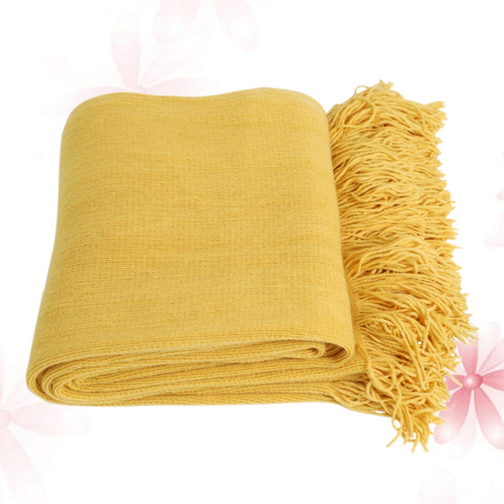 VICASKY Soft Knitted Throw Blanket - Cozy Farmhouse Decor with Fringe, Perfect for Sofa, Bed & Couch - Trendy Knit Blanket for Home Decor, Gifts & Winter Warmth