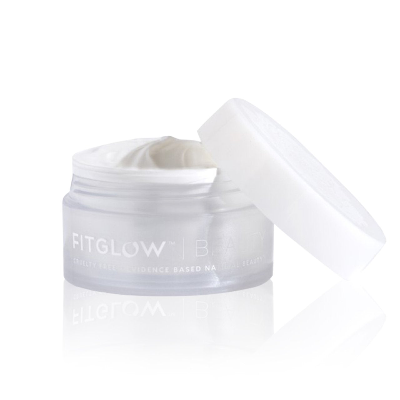 Fitglow Beauty Cloud Ceramide Balm - Hydrating Moisturizer for Dry Skin, Anti-Aging Face Cream with Ceramides & Hyaluronic Acid | Perfect for Night Routine & Winter Skincare