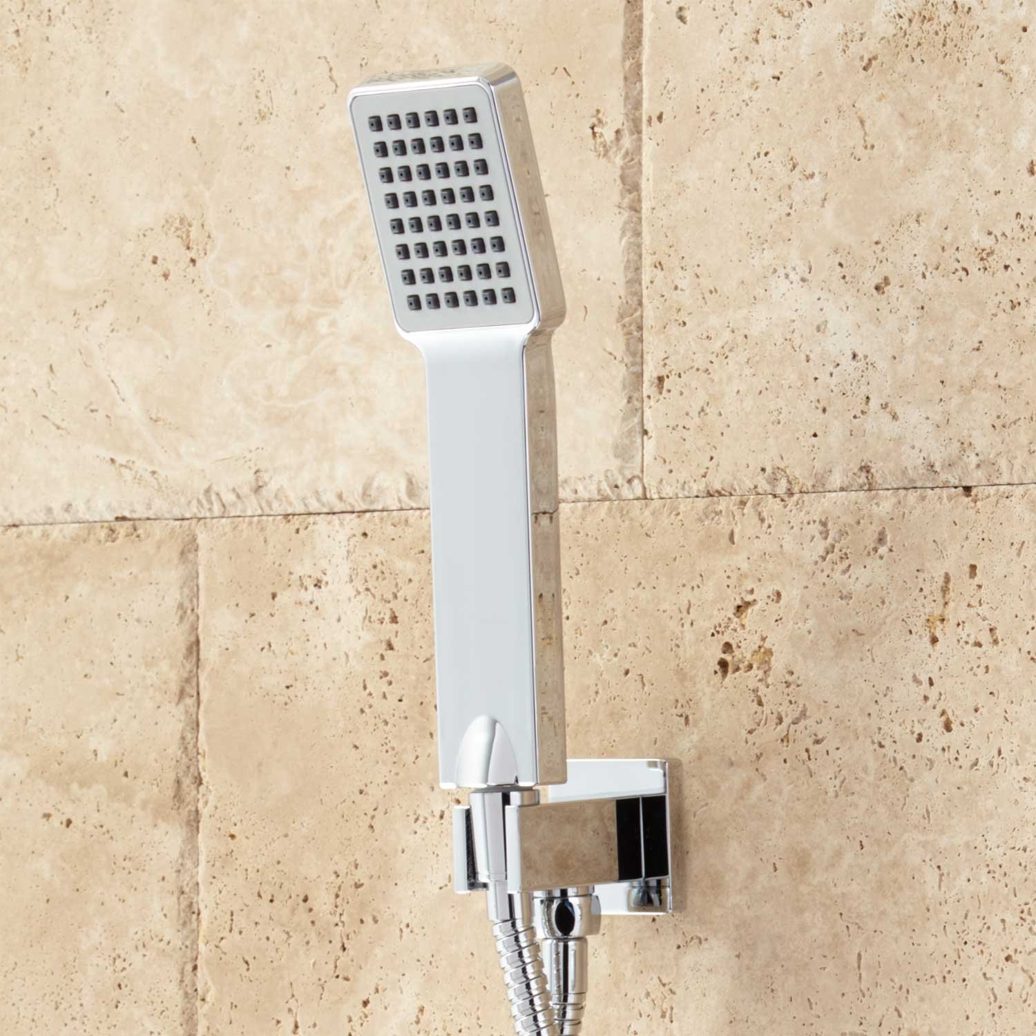 Signature Hardware 414750 Calhower Shower System with Rainfall Shower Head & Handheld Shower - Brushed Nickel Finish - Complete Rough-In Valve Included - Perfect for Luxury Bathroom Renovations and Spa-Like Shower Experiences