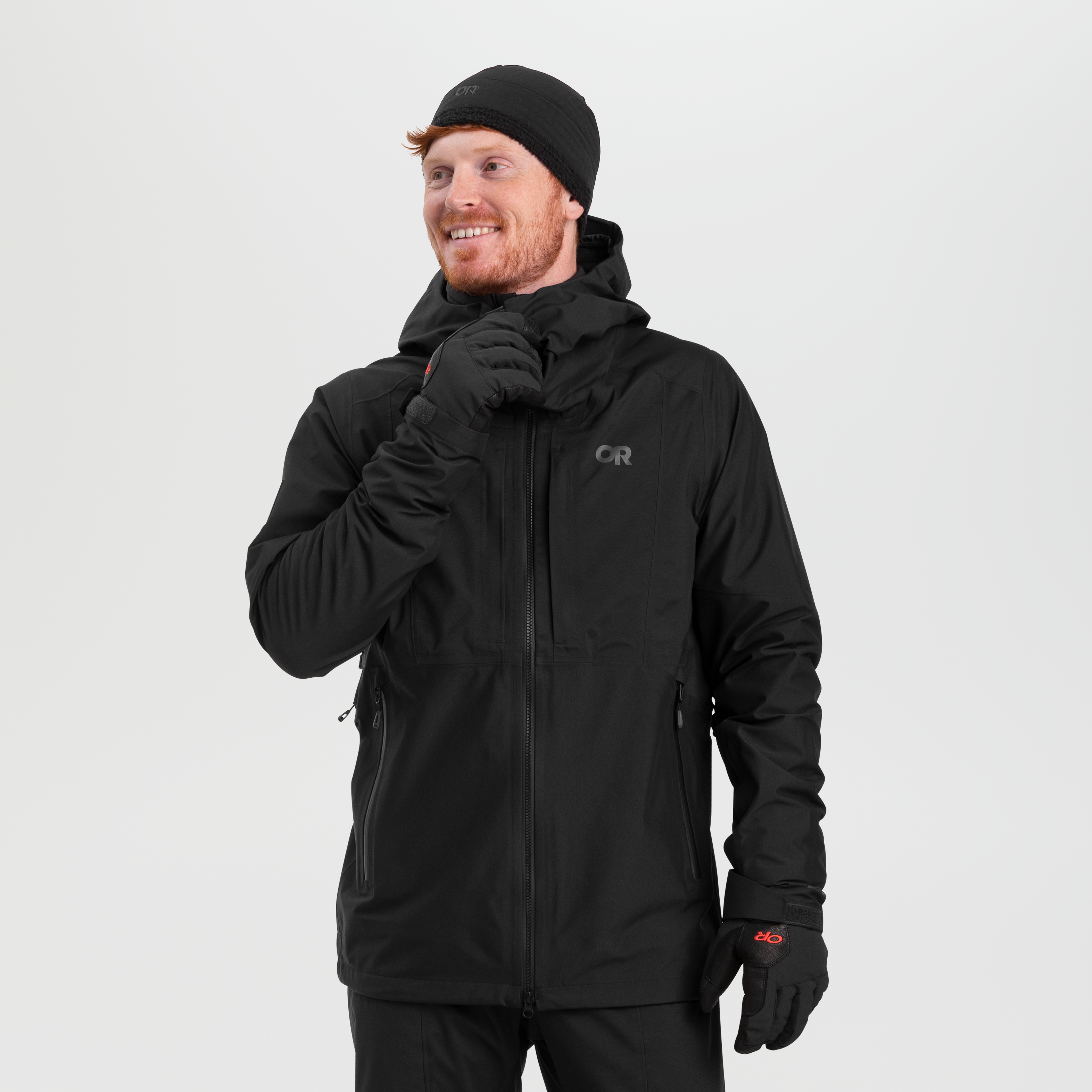 Men's Skytour AscentShell Waterproof Windproof Jacket - Lightweight Hiking & Outdoor Adventure Gear for Camping, Trekking, and Travel