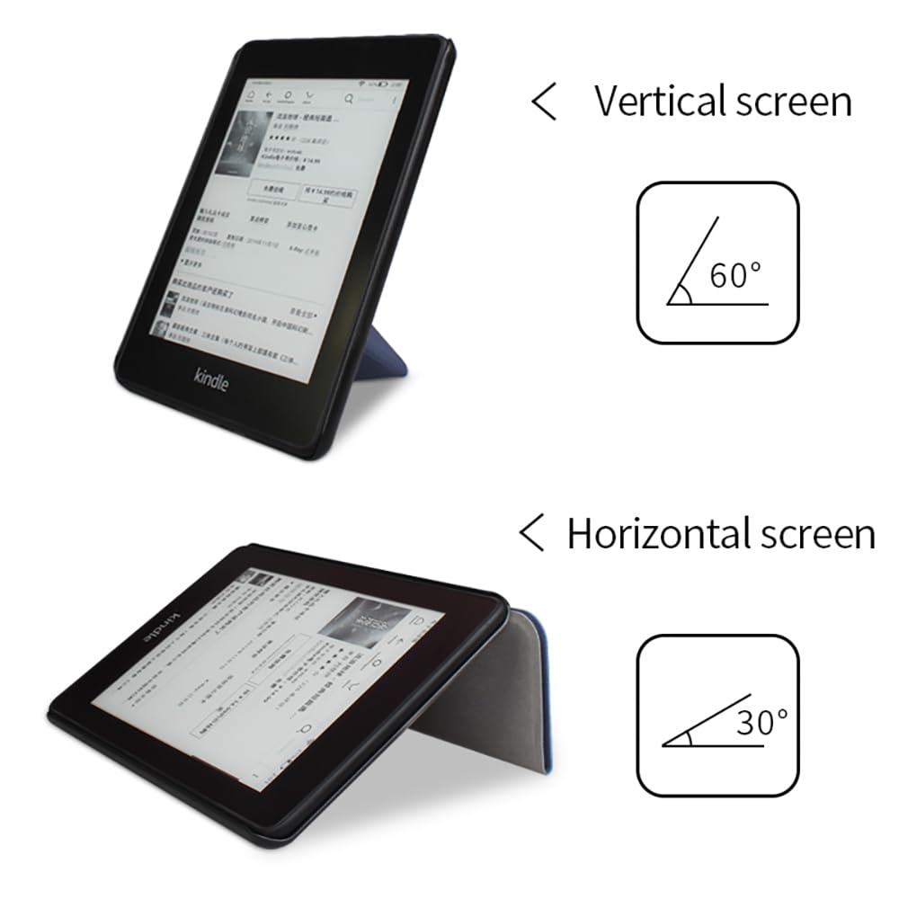 Premium PU Leather Smart Cover for Kindle Paperwhite 11th Gen (6.8