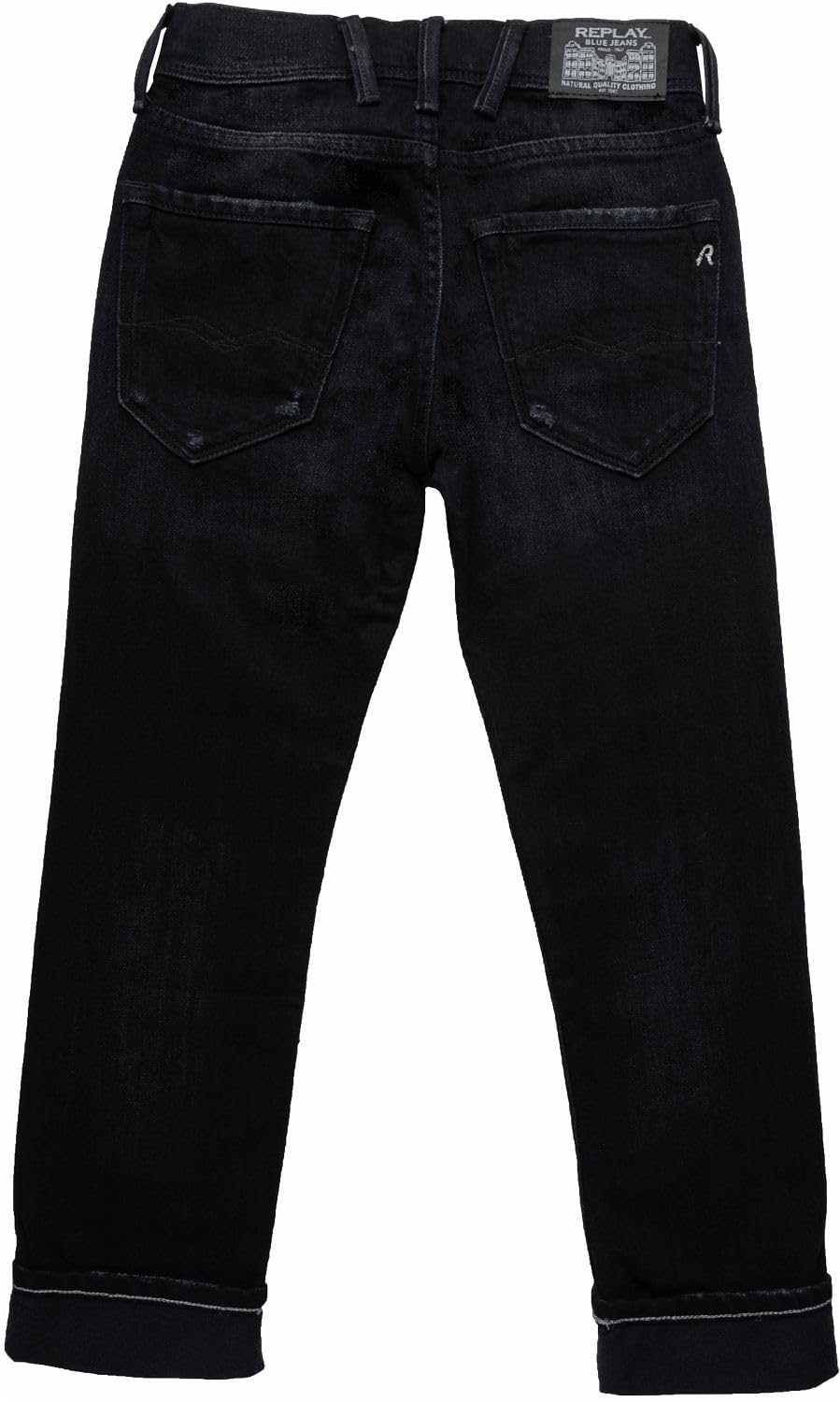 Replay Boys' Jeans - Classic Denim Pants for Kids | Comfortable & Durable Jeans for School, Play & Everyday Wear