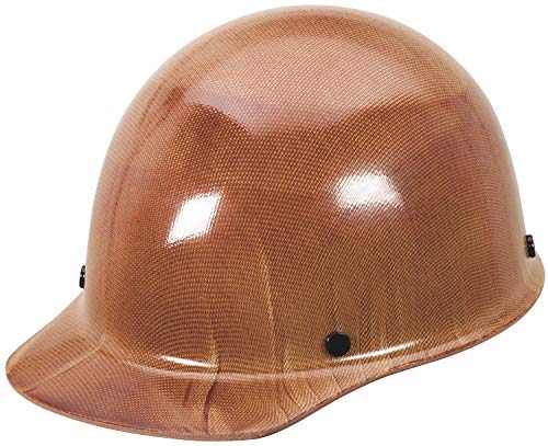 MSA 454617 Skullgard Cap Style Safety Hard Hat with Staz-on Pinlock Suspension | Phenolic Resin Construction, 350°F Heat Resistance, Non-Slotted Design | Ideal for Construction, Industrial Work & High-Temperature Environments