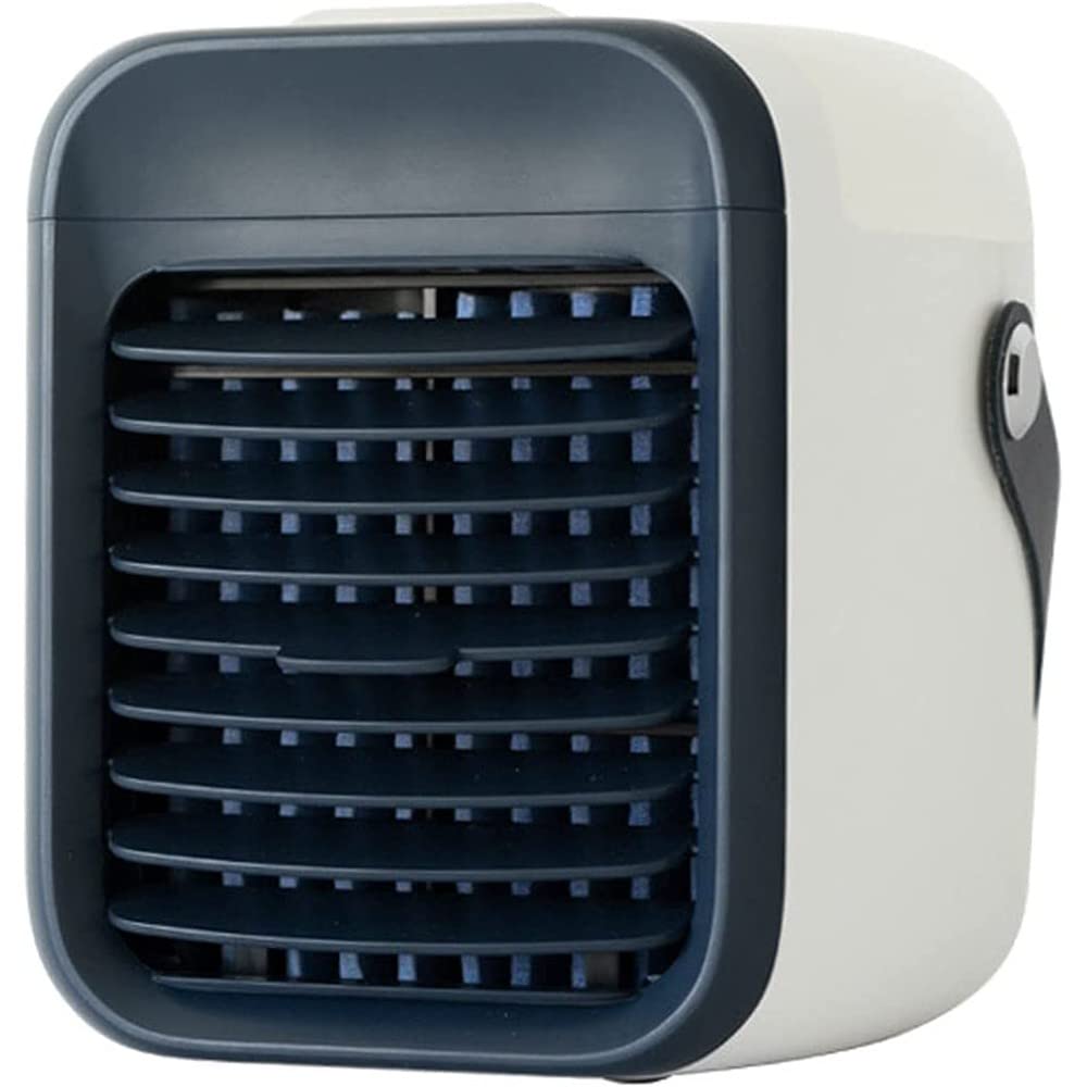 Portable Air Conditioner - USB Rechargeable Mini AC with 3 Speed Settings, Ultra Quiet Desktop Water Cooling Fan for Small Spaces | Perfect for Office, Dorm Room, Bedroom & Personal Workspace Cooling