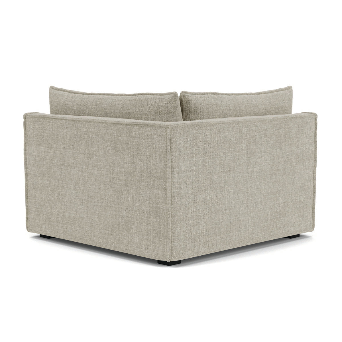 Stylish Daphne Fabric Left Corner Modular Sofa - 1 Seater Modern Living Room Furniture for Small Spaces & Apartments