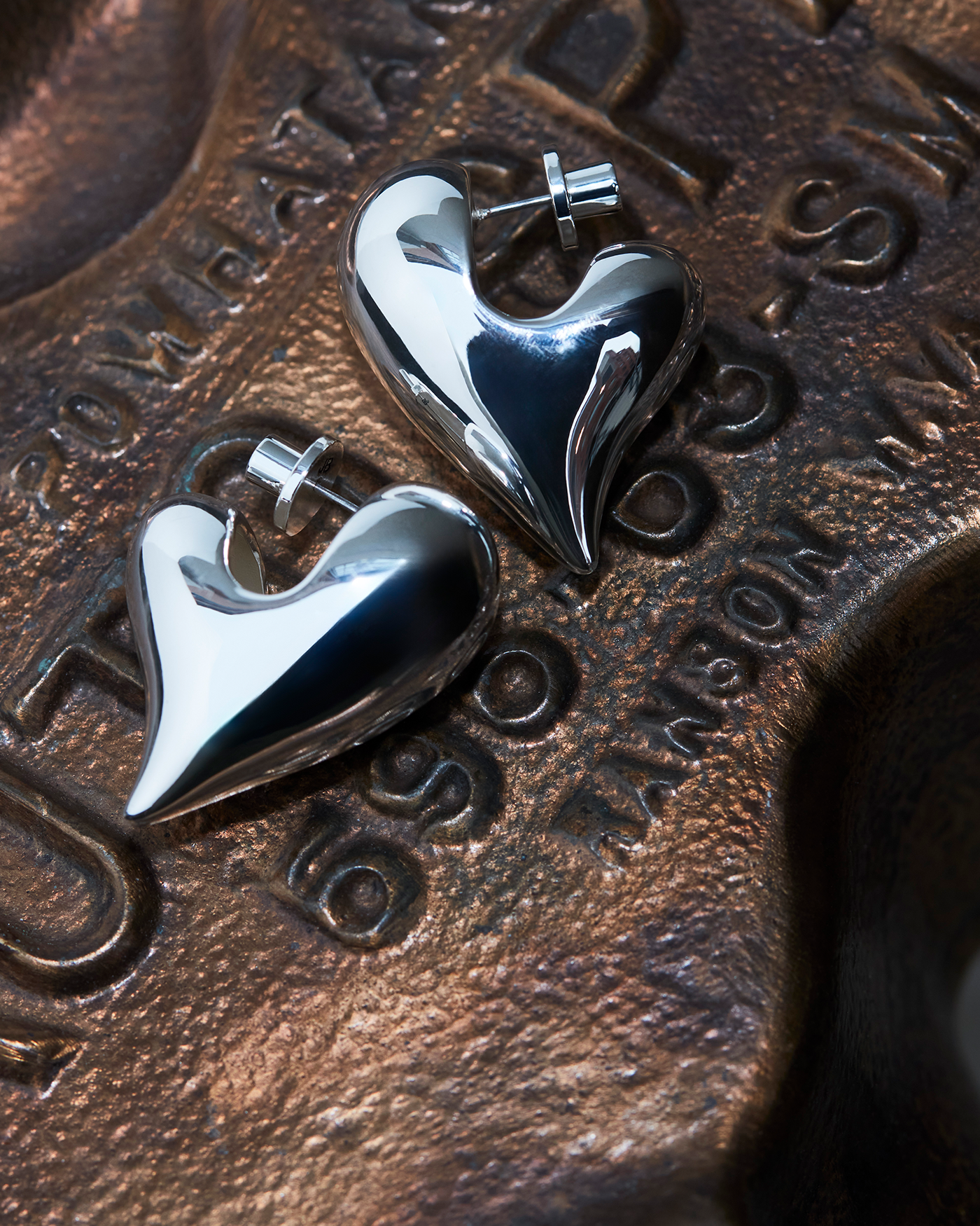 Art Heart Puff Earrings - Soft & Lightweight Women's Fashion Accessories for Valentine's Day, Date Night & Party Wear