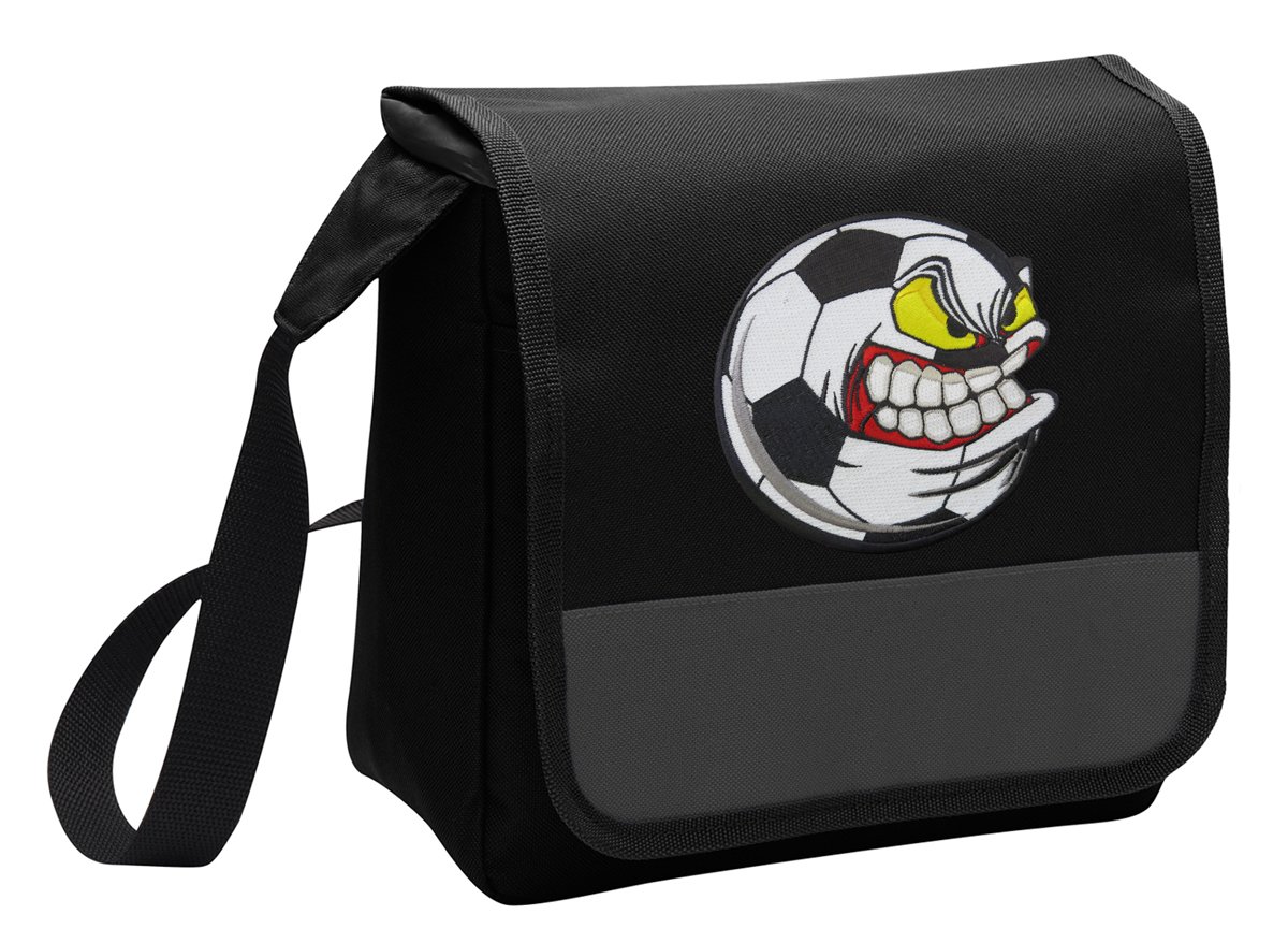 Insulated Soccer Lunch Bag for Kids & Adults - Portable Shoulder Strap Lunch Box for School, Work & Picnics - Perfect Gift for Soccer Fans & Players