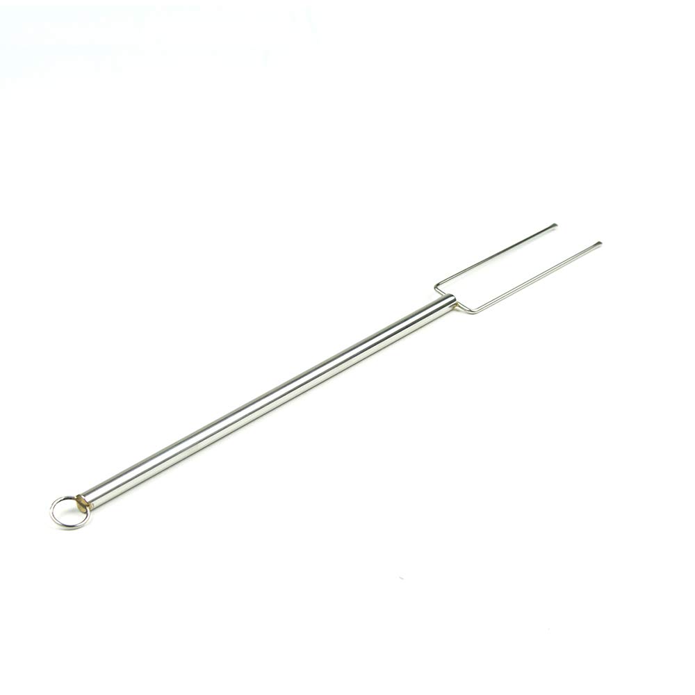 Premium Chocolate Dipping Fork - 2-Prong Stainless Steel Candy Making Tool for Truffles, Fruits & Desserts | Perfect for Home Baking, Party Treats & DIY Chocolate Crafts