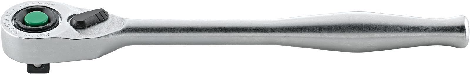 Stahlwille 13111030 Quick Release Ratchet No. 512SG-QR N - 80 Tooth Fine Tooth Ratchet Wrench, Reversible Steel Handle (265.5mm) - Premium German-Made Tool for Automotive Repair & DIY Projects