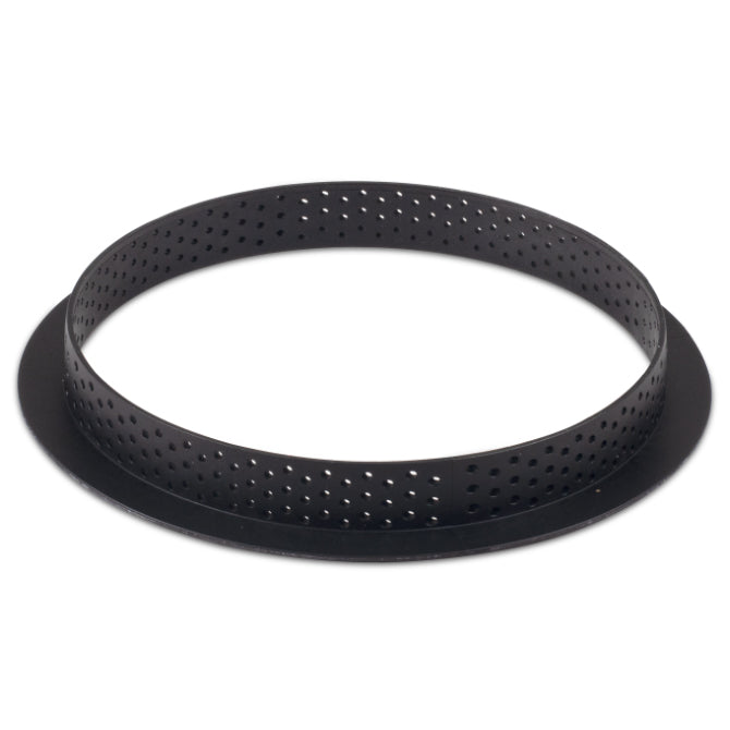 Tarte Ring Kit - 0.78 Inch Height Perforated Design for Baking, Cooking & Kitchen Decor | Perfect for Pie Crusts, Pastries & Decorative Dough Cutting