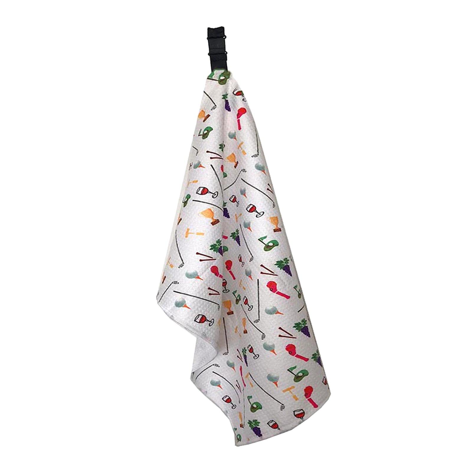 Almencla Premium Microfiber Golf Towel with Clip - 36